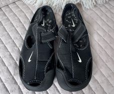 Nike Kids Sandals Black UK 1.5