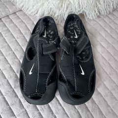 Nike Kids Sandals Black UK 1.5