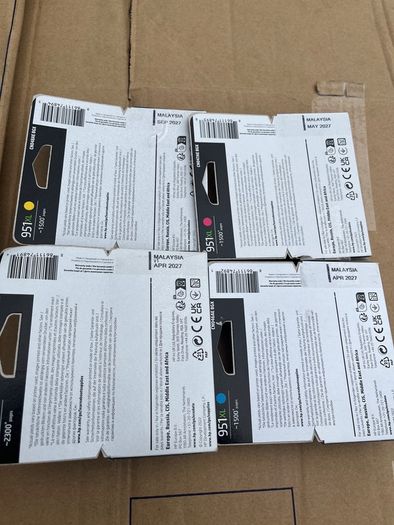 HP 950XL/951XL Cartridges Black/Cyan/Yellow/Magenta