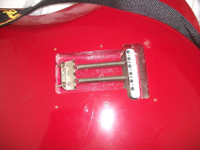 Squier Korean Strat with Steve Lukather EMG pickups