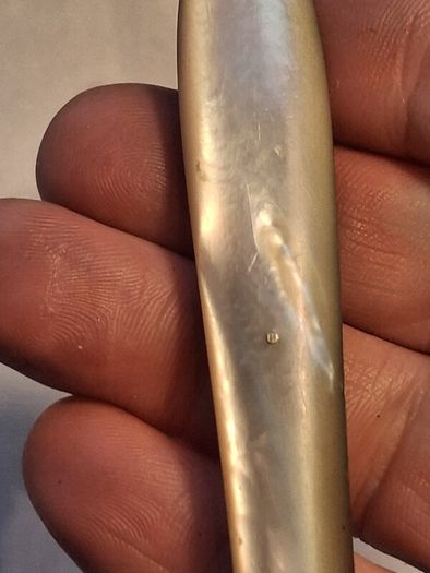 6 Inch Sterling Silver Mother of Pearl Victorian Fruit Knife