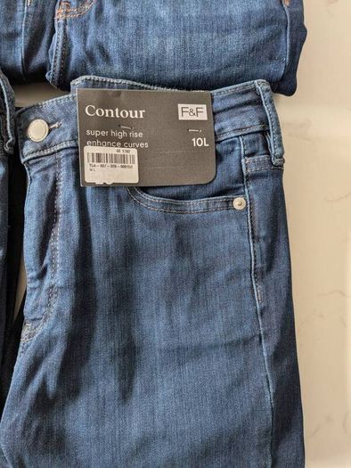 womens jeans F&F contour