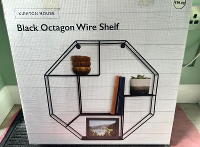 Black wire Shelf