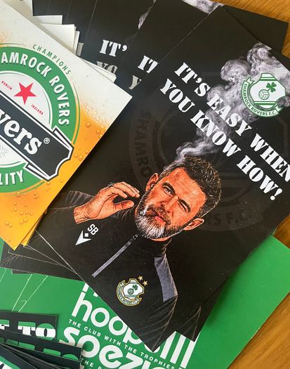 Shamrock Rovers - Large Stickers
