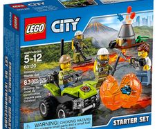 Lego City 61020: Volcano Starter Set (2016) NIB