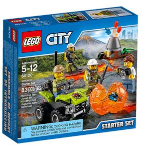 Lego City 61020: Volcano Starter Set (2016) NIB