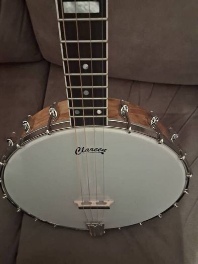 Hand made tenor banjo.
