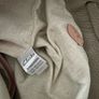 Clarks women's medium backpack leather beige grey new Image 9