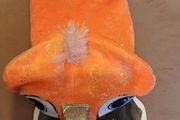 Furry dog coat