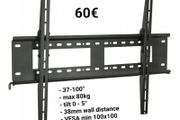 Tv Wall Mount Bracket Flat Tilt 37" - 100"