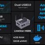 Seed Studio LinkStar-H68K-1432 Router with Wi-Fi 6, 4GB RAM & 32GB eMMC, dual-2.5G & dual-1G Ethernet, 4K output, Can run Android 11, Lubuntu 20.04 & OpenWRT support, Home Assistant Image 7