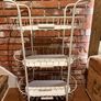 charming Iron shelf on wheels Image 3