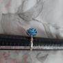 vintage sterling silver rose ring Image 3