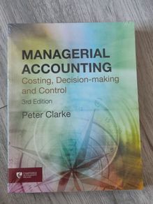managerial accounting book