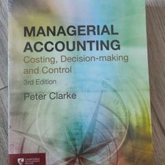 managerial accounting book