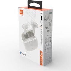 JBL Wave 200TWS Wireless in-Ear Headphones-Bluetooth Headphones with Deep Bass Sound and IPX2 Water Resistance, Complete with Charging case (New)