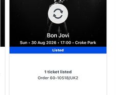 Bon Jovi Tickets