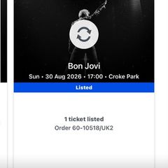 Bon Jovi Tickets