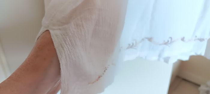 White Embroidered Blouse