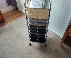 10 Drawers Storage Trolley