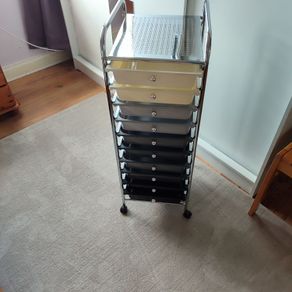 10 Drawers Storage Trolley