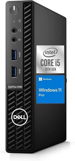 Dell Optiplex 3080 Mini PC Core i5 10500 (10th Gen) 16GB RAM 500GB SSD Windows 11 Pro