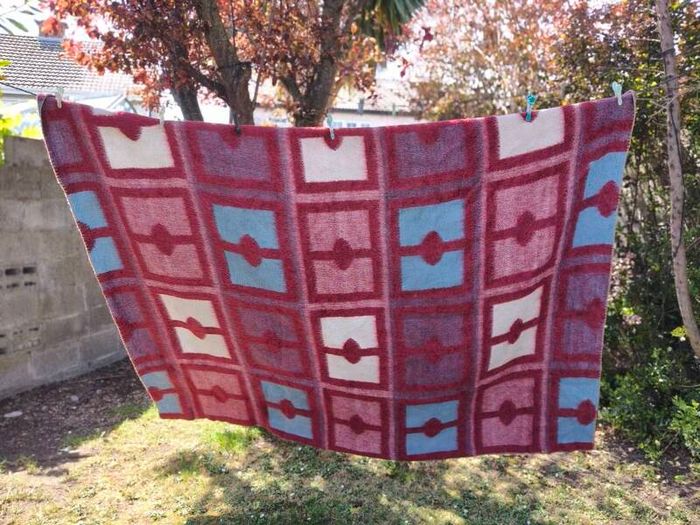 Vintage Dutch Wool Blanket