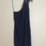 Brand New one shoulder crepe short dress Image 2