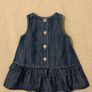 Next Baby Denim Dress And Pink Top Image 6