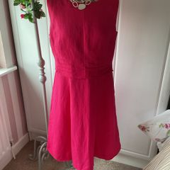 dress kew 159 cerise sleeveless dress size 14