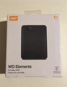 WD Elements 1TB Portable External Hard Drive
