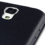 New Samsung I9500 Galaxy S4 Gel Case W/ Front Flap Black With Free Screen Protector Image 5