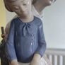 Porcelain figurine Nao by Liadro hand made in Spain Image 2
