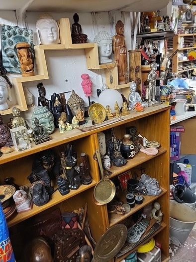 Buddha incense burner etc