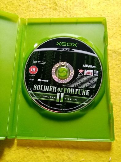 Soldier of fortune Double Helix II 2 Xbox Original Games Original Pal version