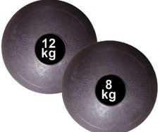Pair of Exercise Balls 12kg & 8kg (Slam Ball No Bounce) Brand new free delivery