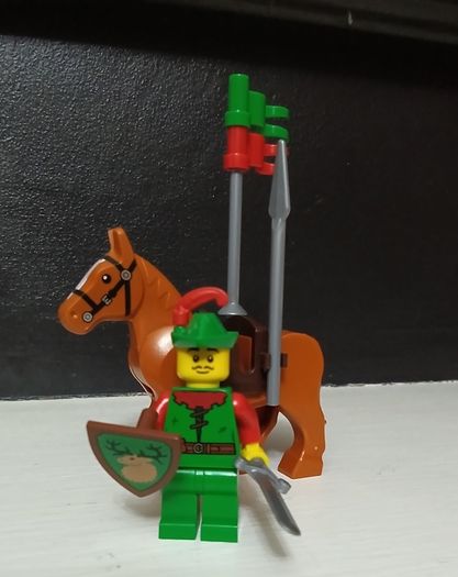 Lego FORESTMAN And HORSE Minifigures Lego Castle Lego Minifigures