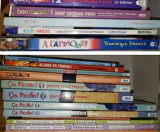 French and German teaching books
