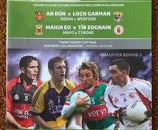 2008 Tyrone v Mayo & Down v Wexford - GAA Senior Football Championship Round 3 Qualifiers Programme