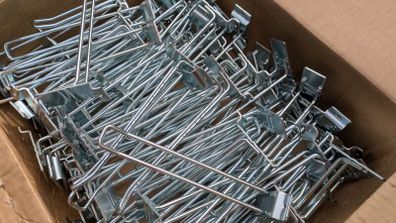 Shop Pegboard Display Peg Hooks Brand New Boxed 100pcs