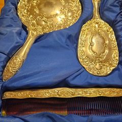 Silver Plated Dresser Set