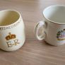Pair of Coronation Mugs, 1937 & 1953 Image 2