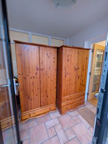 Pine wardrobes