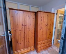 Pine wardrobes