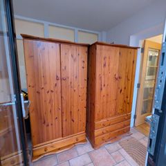 Pine wardrobes