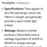 8 New POWER Halogen Lamps Image 4