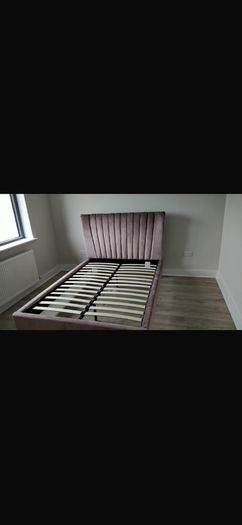 Casey's Pink double bed frame
