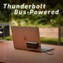 OWC Envoy Express - Thunderbolt Bus-Powered Portable NVMe M.2 Enclosure, supports up to 1553MB/s, integrated Thunderbolt 3 cable - Boxed Image 2