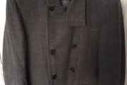 River Island Mens Wool Peacoat 3/4 Length (M)