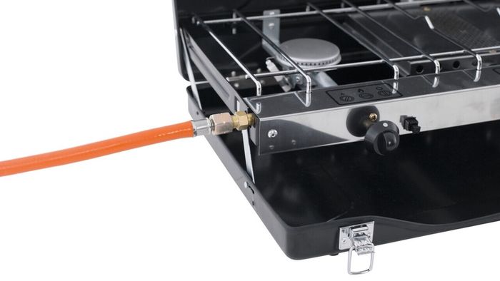 Outwell Twin Burner Stove With Grill.